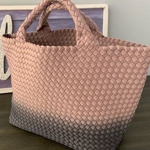Naghedi Medium Woven Tote- isola